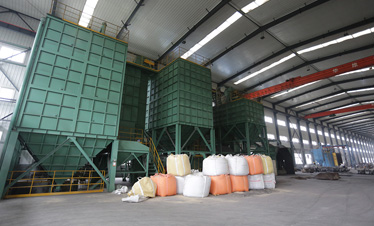  Resin sand recycling system